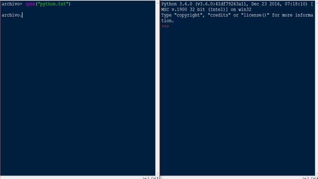 Tutorial Python: Leer e imprimir en pantalla el contenido de un archivo .TXT смотреть онлайн