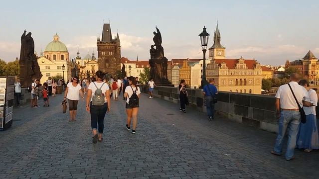 Карлов мост в Праге, его невероятная красота!!! смотреть онлайн