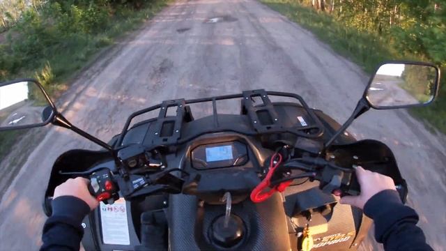 покатушка на CFMoto CFORCE 500 HO И STELS 650 YS LEOPARD EFI