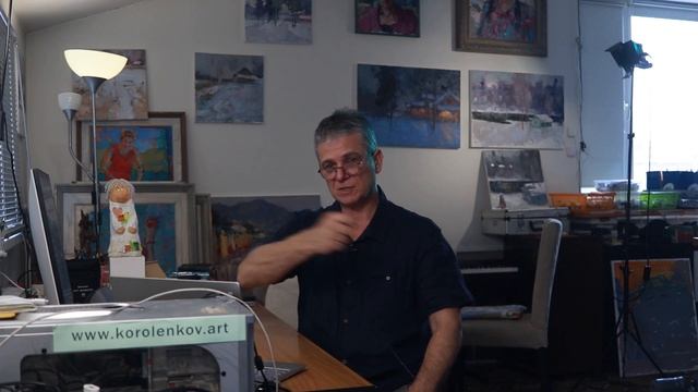 1133 ХУДОЖНИК ВЕТОЧНИК _ рисование. Короленков смотреть онлайн