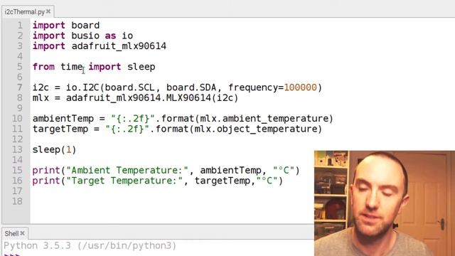 MLX90614 Thermal Sensor Raspberry Pi Tutorial смотреть онлайн