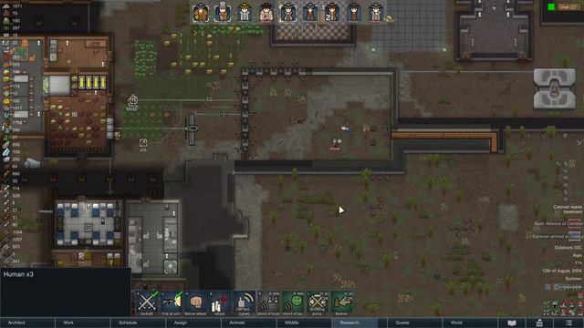 Rimworld: Infestations And Raids! смотреть онлайн