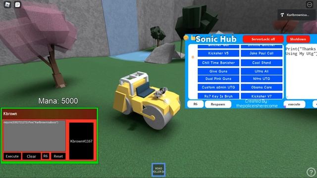 Roblox Sonic Hub Gui Script Showcase смотреть онлайн