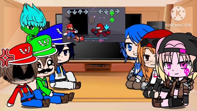 SMG4 Crews react to Kaboom But Mario and Red Sing it смотреть онлайн