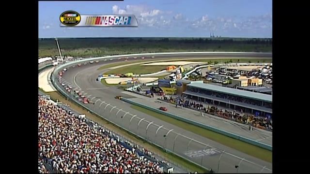 Kurt Busch's three-wheel title: 2004 Ford 400 from Homestead-Miami Speedway | Classic Race Replay смотреть онлайн