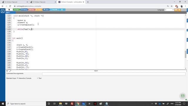 Data structures - Exercise - Stacking a stack on top of a reversed stack смотреть онлайн