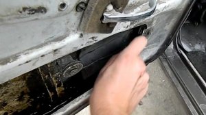 Секретная обработка мовилем. Обработка дверей (порогов).