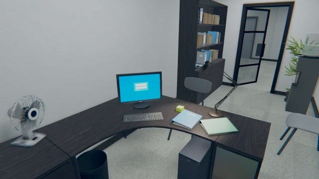 STEAM GAME GODS BASEMENT SMALL WHITE OFFICE VIDEO GAME AMBIENCE смотреть онлайн