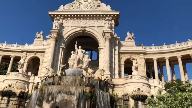 экскурсия по Марселю / часть 2 / самый красивый фонтан Франции смотреть онлайн