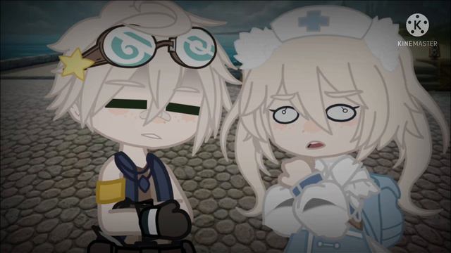 Sneaking Out||Skit||Gacha Club||Genshin Impact смотреть онлайн