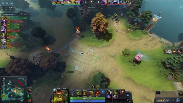 Идеальная игра от Дурачье на Бристлбеке! - Dyrachyo Bristleback 7.33 DOTA 2 смотреть онлайн