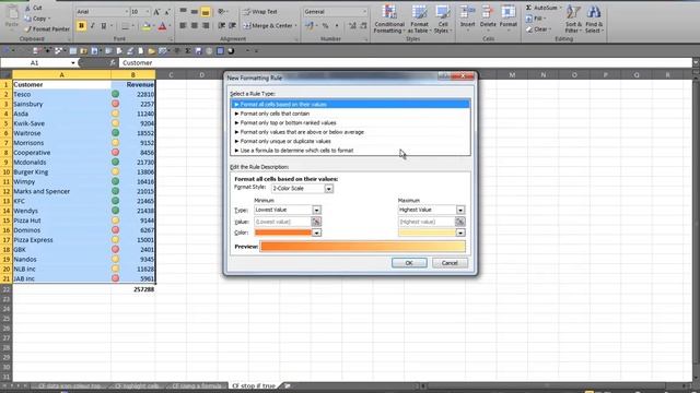 How To: Excel Conditional Formatting, Stop If True смотреть онлайн