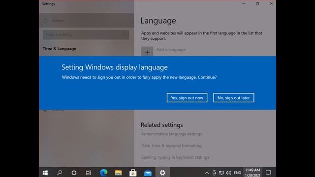 Как переключить windows10 на русский язый смотреть онлайн