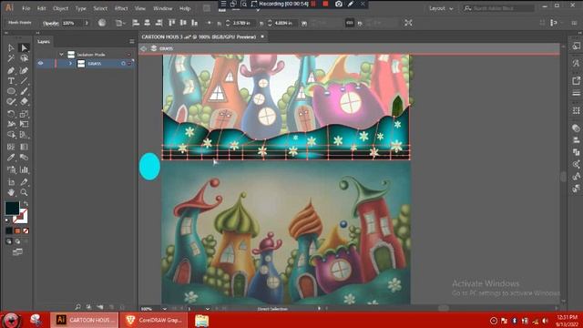 Fantasy House Art From Adobe Illustrator - 13 September 202 смотреть онлайн
