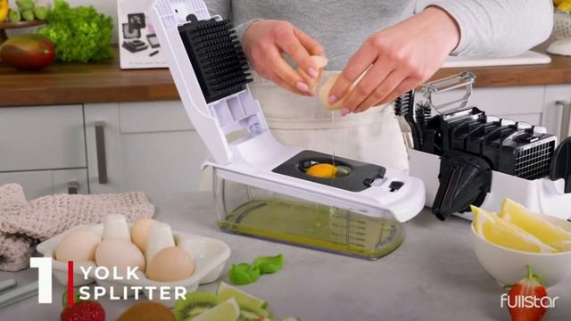 Fullstar 9-in-1 Deluxe Vegetable Chopper Kitchen Gifts | Onion Chopper & Dicer | Peeler, Spiralizer смотреть онлайн