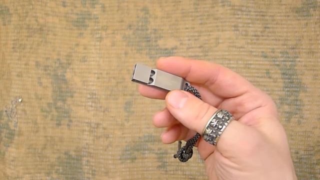 Видео обзор свистка из титанового сплава NWS20 от "Nitecore". смотреть онлайн