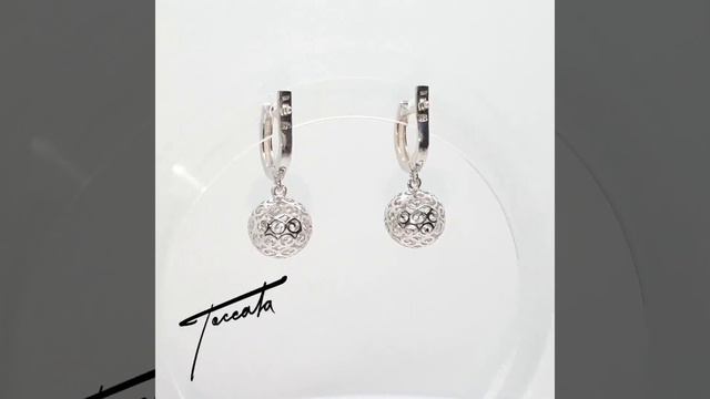 Серьги из серебра "Луна" Toccata jewelry СГ212-1002-300 смотреть онлайн