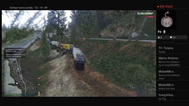 GTA 5 ruta mamalonas mi nueva cuenta ps4 ID XV_MUERTE_VX смотреть онлайн