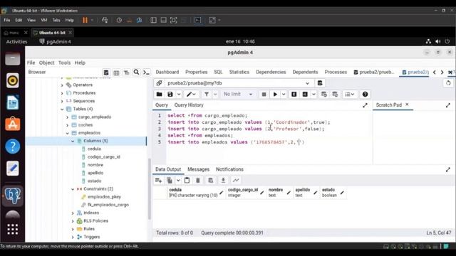 Cómo insertar registros a la base de datos PostgreSQL con PgAdmin смотреть онлайн
