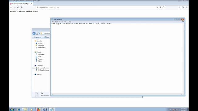 Entry Level Coding With PHP - Unit 10 - Part 2 - File i/o again смотреть онлайн