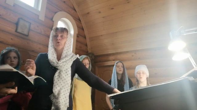 Первая Литургия детского хора смотреть онлайн