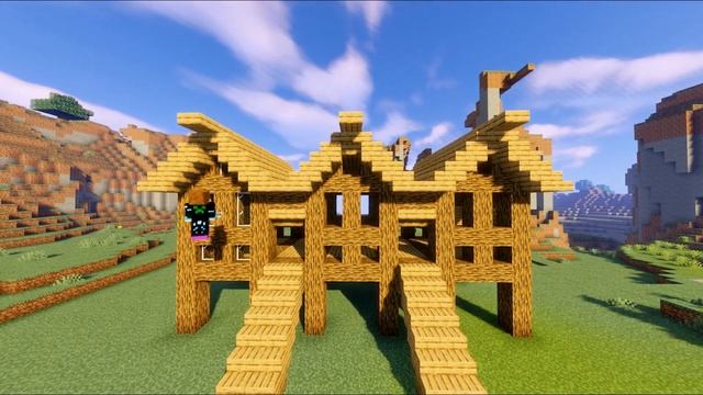 Minecraft: How To Build A Survival Big House смотреть онлайн