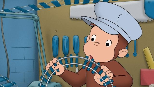 Toy Train Disaster | CURIOUS GEORGE смотреть онлайн