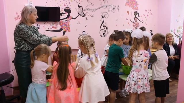 Открытое занятие по музыкальному развитию.