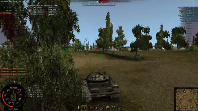 World of tanks Т-54 обл. палка -нагибалка Медаль Пула смотреть онлайн