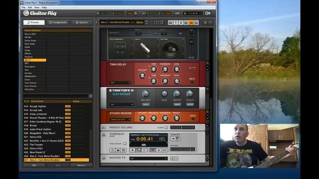 Запись в Guitar Rig (гитара для начинающих) смотреть онлайн