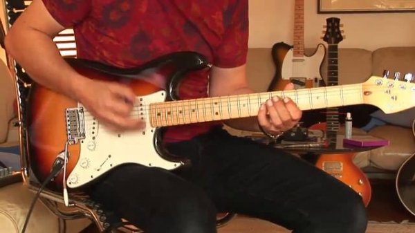 1991 Fender Stratocaster American Std. sunburst