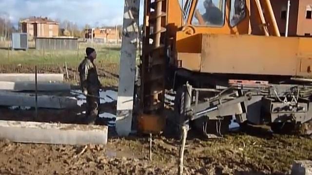 БМ-811 забивка свай смотреть онлайн