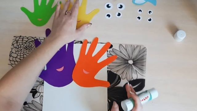 Мастер-класс:"Веселые ладошки ". С ДНЕМ СЕМЬИ! смотреть онлайн