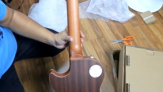 Unboxing Epiphone Les Paul Classic Worn แกะกล่อง ( No Talk )