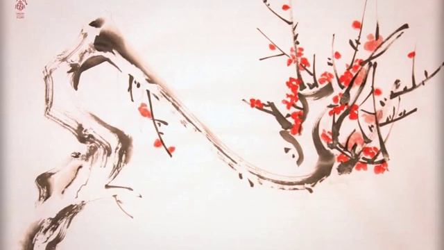 Живопись деревьев в стиле у-син. Китайская живопись сливы Мэй. Экспрессивная слива Мэй смотреть онлайн
