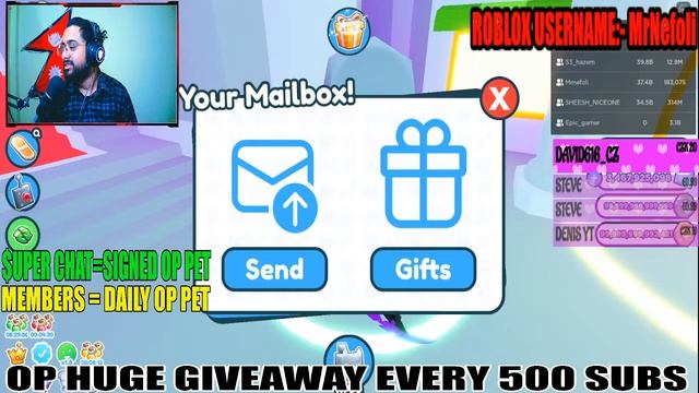 ?LIVE- SIGNING UR PET | Pet Simulator X KAWAII PET | NEW HARDCORE 9q+ PET MAILBOX GIVEAWAY #PetSimX смотреть онлайн