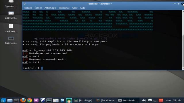 BackBox 2 : Metasploit Database Problem (msf) смотреть онлайн