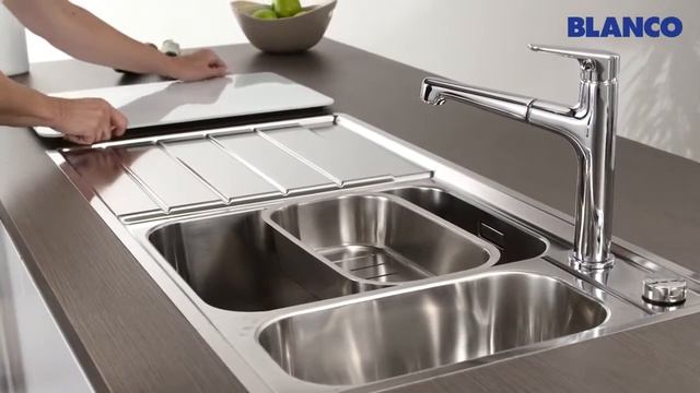 Мойки для кухни BLANCO AXIS III из нержавеющей стали смотреть онлайн