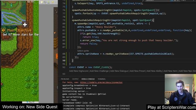 08 - New Story Quest "The Trial" for HTML5 MMO Scripters War смотреть онлайн