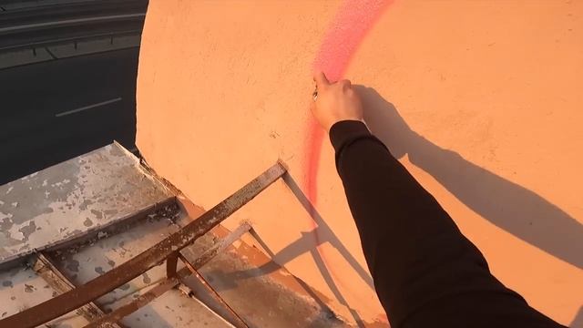 Rooftop Walker //Colors For The Crew. RAW