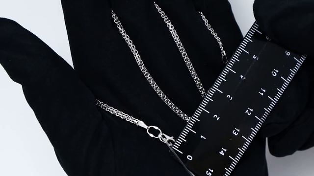 Серебряная цепь плетение Бисмарк SOKOLOV 968050402