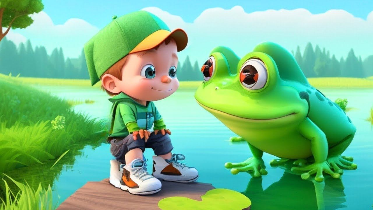 Песенка про Лягушку | Где Живет Лягушка? | Ква, ква | Пять лягушек | Детские Песни смотреть онлайн