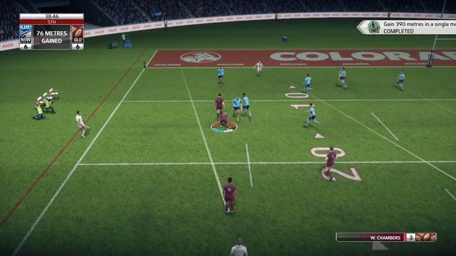 Rugby League Live 3 - Young Guns Career (Origin game 2) смотреть онлайн