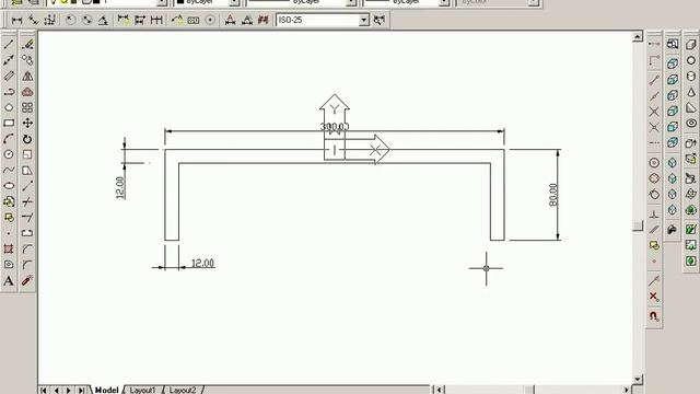 Moment of Inertia by AutoCAD смотреть онлайн