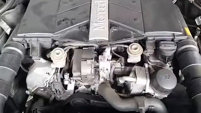 QM01780 MERCEDES CLK320 2003 MERCEDES M112 ENGINE TESTING смотреть онлайн