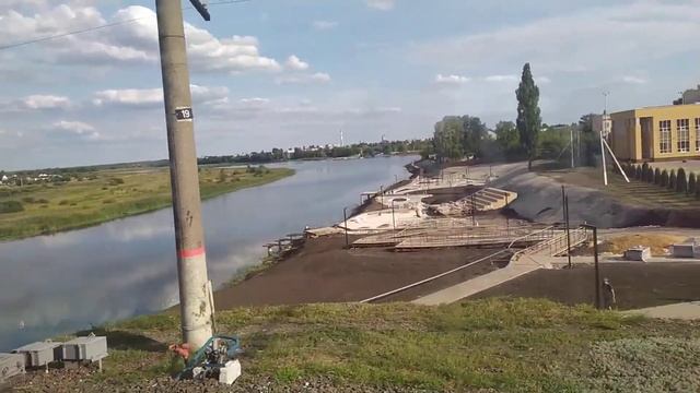 Древнее городище на реке Матыра. станция Грязи Воронежские. 16:41-16-46. смотреть онлайн