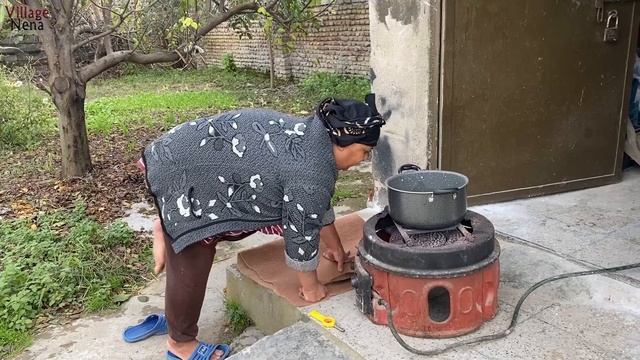 Making Rice Milk in the Rural style of Mountain | The Nomadic Lifestyle in Mountain смотреть онлайн