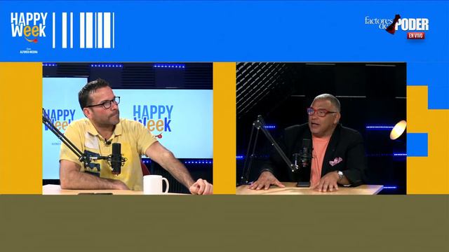 ANTONIO CUEVAS Y HENRY SOTO EN HAPPY WEEK | ALFONSO MEDINA | EN VIVO | FACTORES DE PODER смотреть онлайн