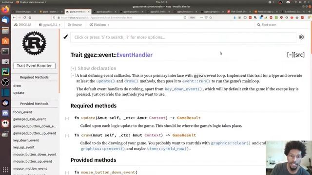 Rust: ggez key logger смотреть онлайн