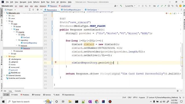 Part-18 Important methods of PanacheRepository for database query in Quarkus in Hindi | Part-1 смотреть онлайн
